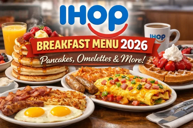 IHOP Breakfast Menu