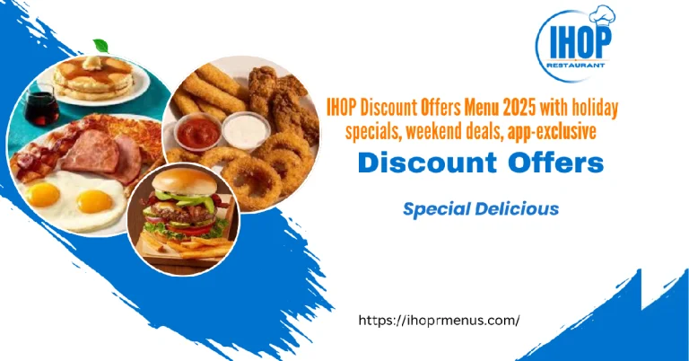 “Discount offers menu showcasing exclusive deals and promotional savings.”