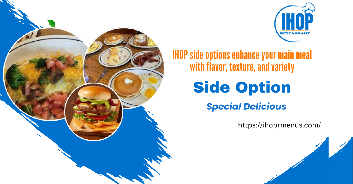 “Side options menu featuring a variety of savory add-on dishes and extras.”