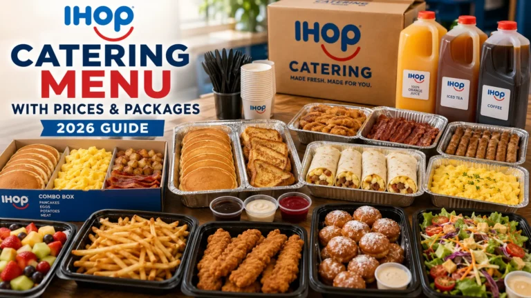 IHOP Catering Menu