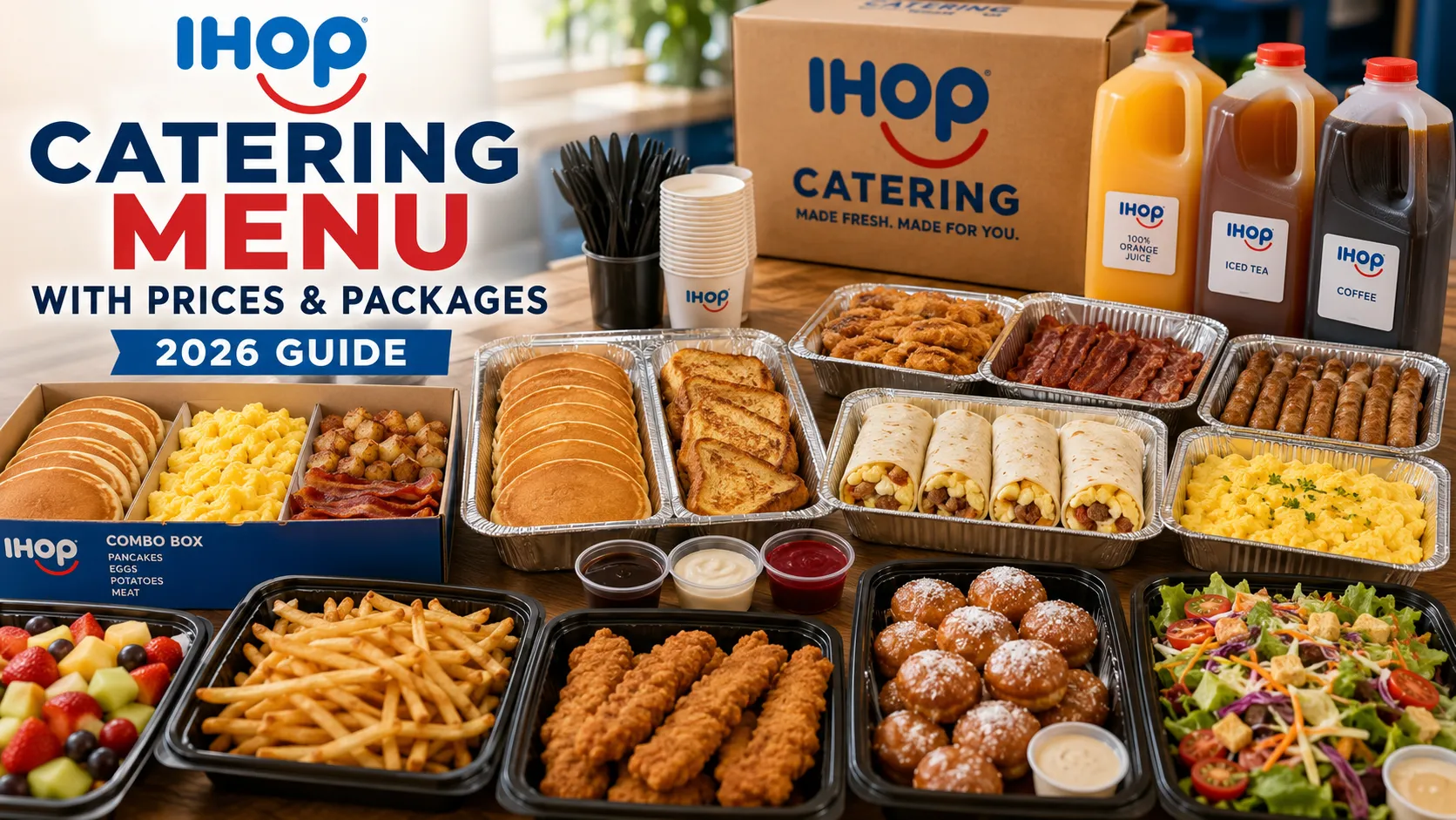 IHOP Catering Menu