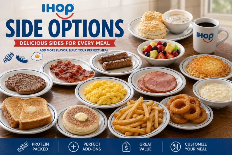 IHOP Side Options