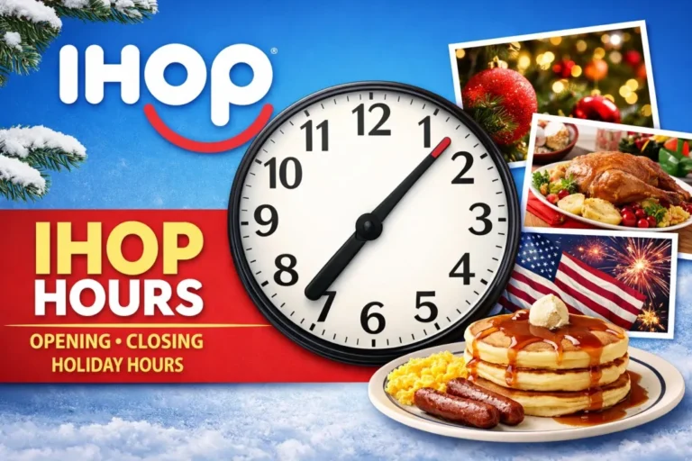 IHOP hours and holiday delights