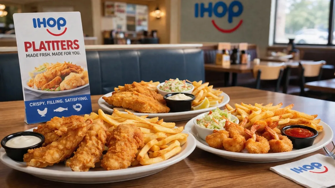 IHOP platters menu