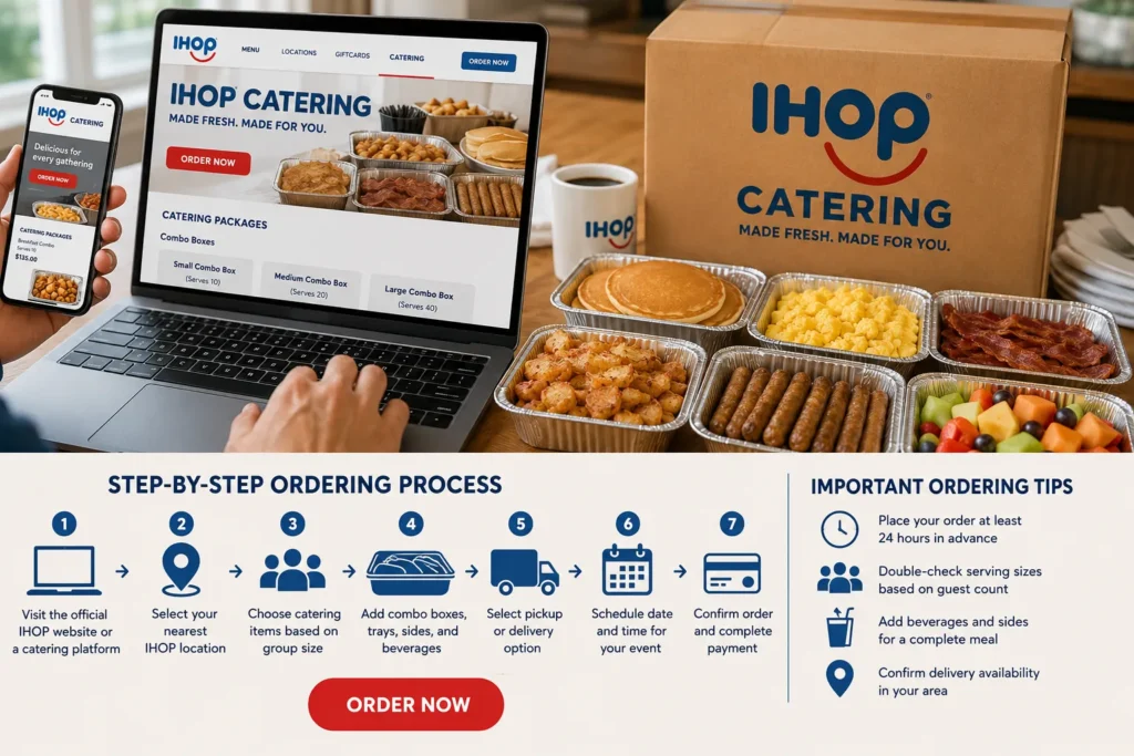 Order IHOP catering for your event