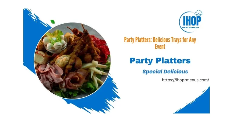 Party Platters – delicious assortment of appetizers and snacks ideal for parties and celebrations