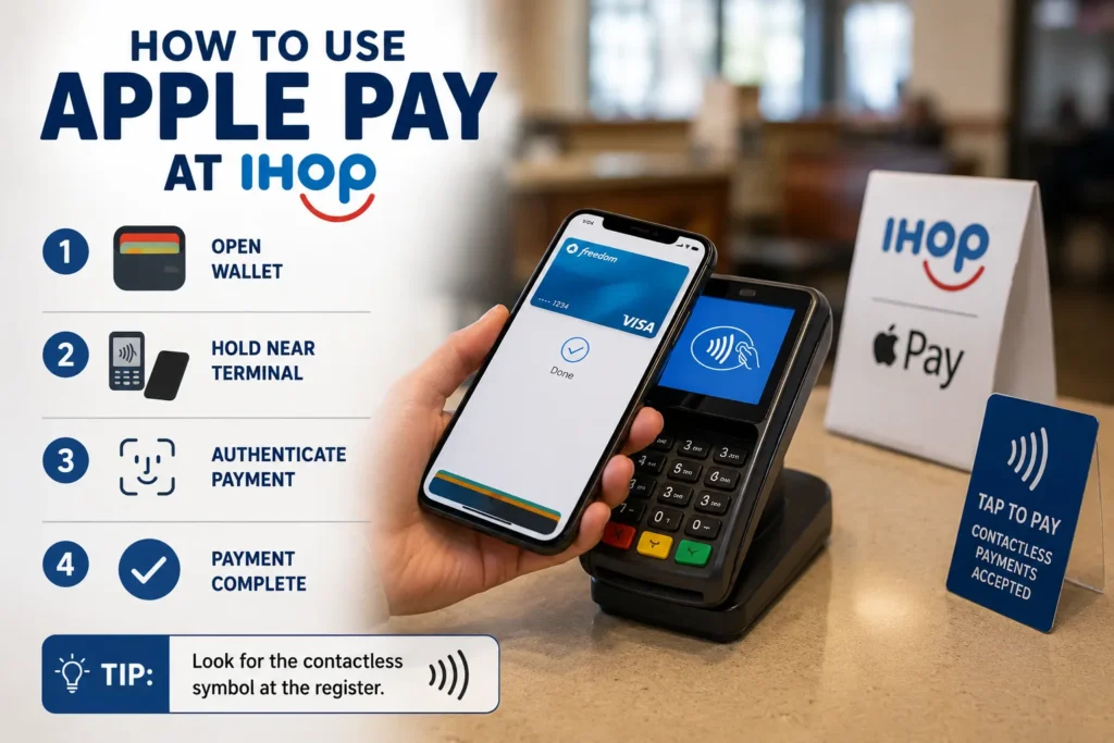 How to use Apple Pay at IHOP
