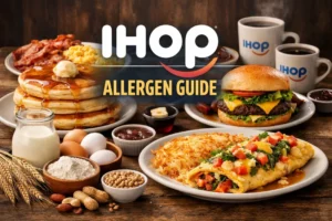 IHOP allergen menu