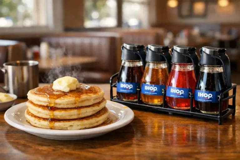 IHOP syrup flavors