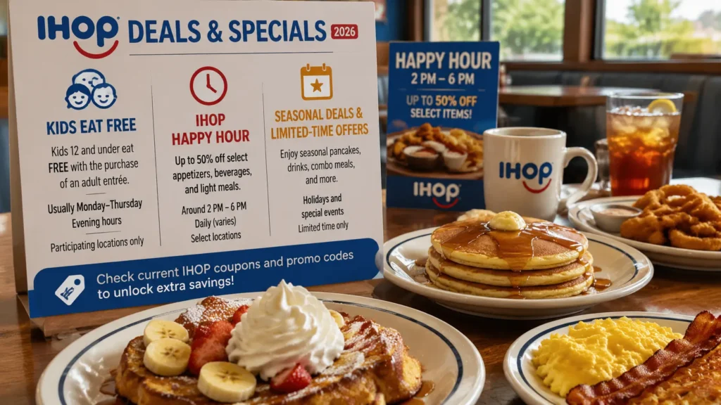 IHOP breakfast deals and specials

